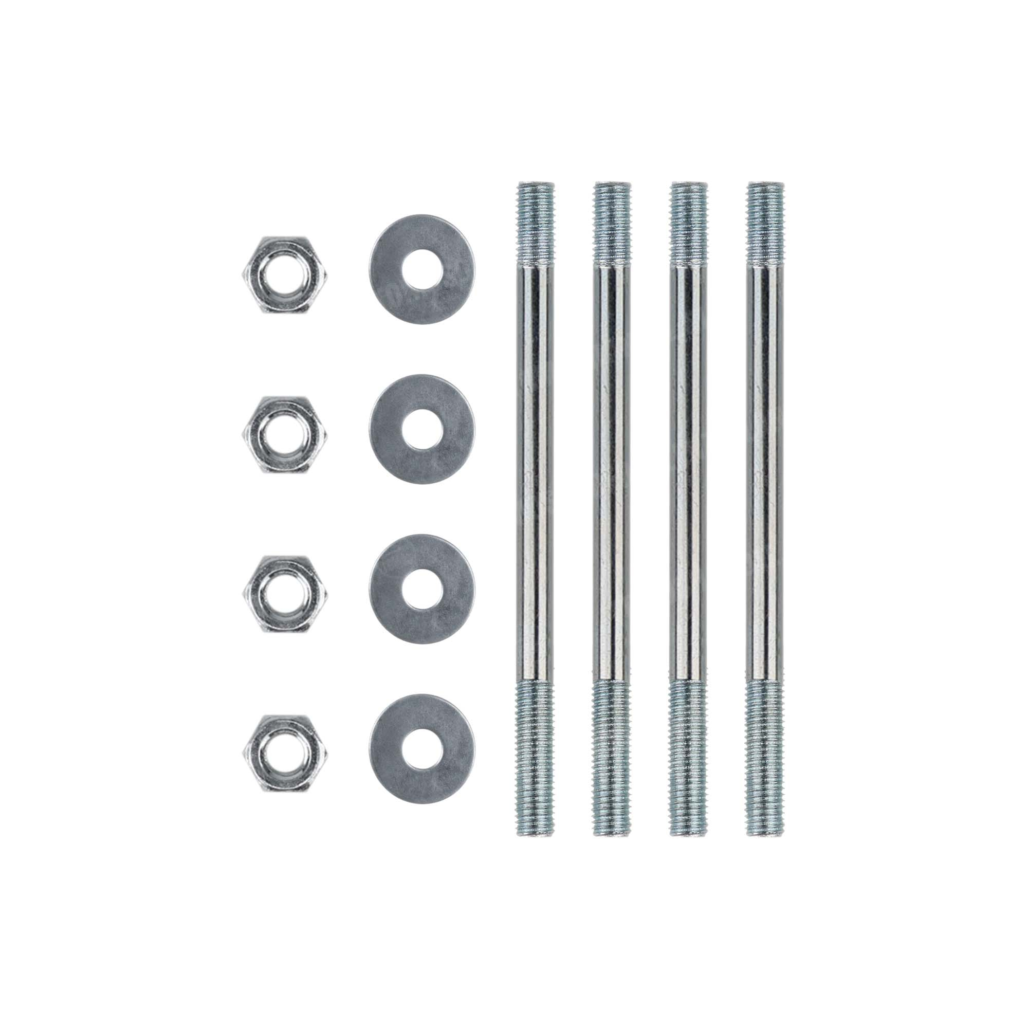 371 Tomos Cilindertapeind set met moeren staal M7x115mm A3 / A35 / A52