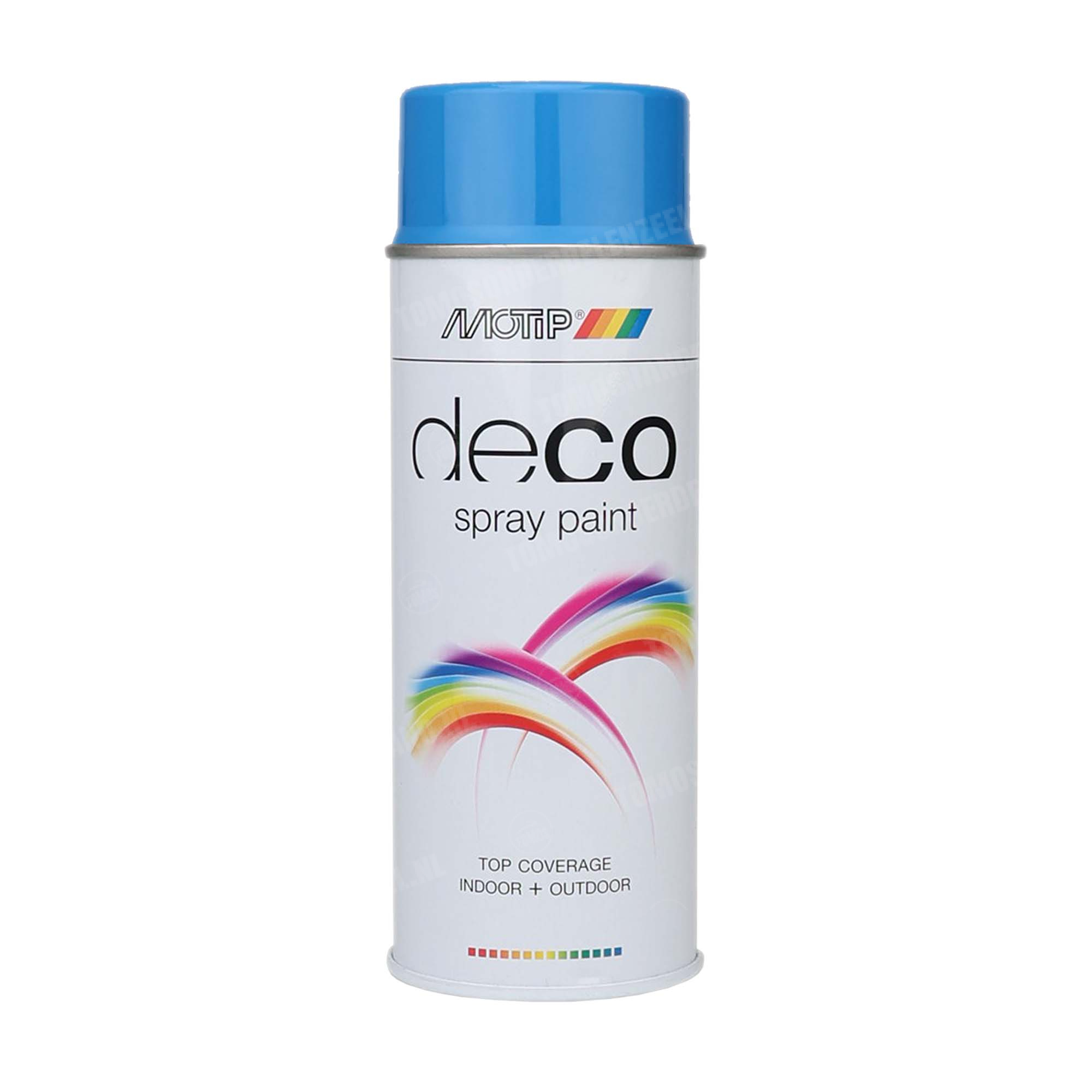 375 Motip Spuitlak Alkyd licht hemels blauw hooglans RAL 5015 deco 400ml