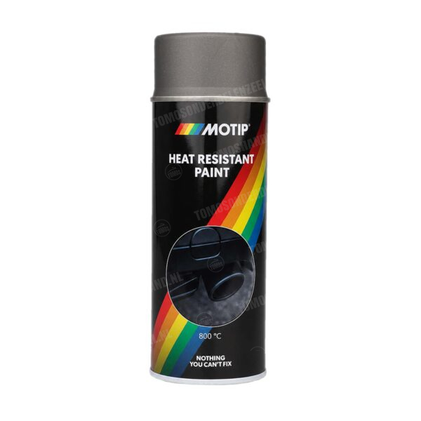 Motip Spuitlak hittebestendig antraciet (tot 800 graden) 400ml