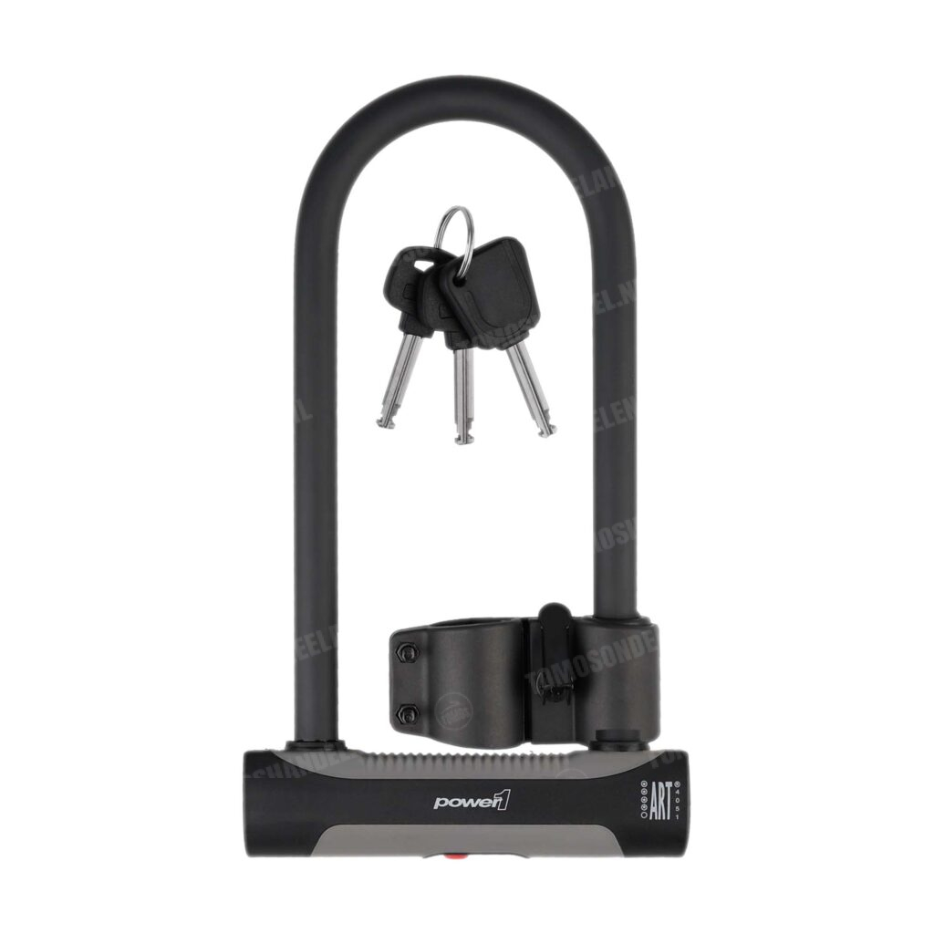 Beugelslot 180x320mm ART-4 U-lock zwart (18mm dik) Power1