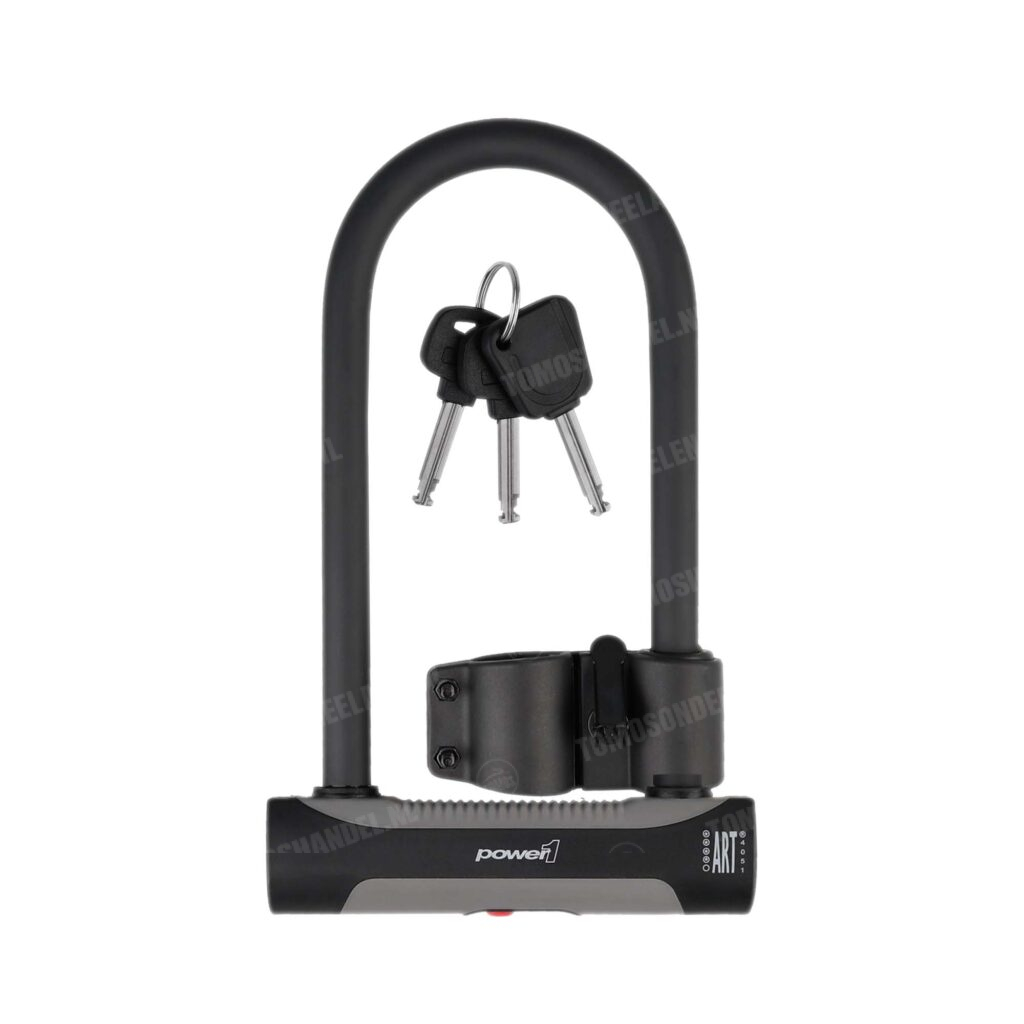 Beugelslot 180x245mm ART-4 U-lock zwart (18mm dik) Power1