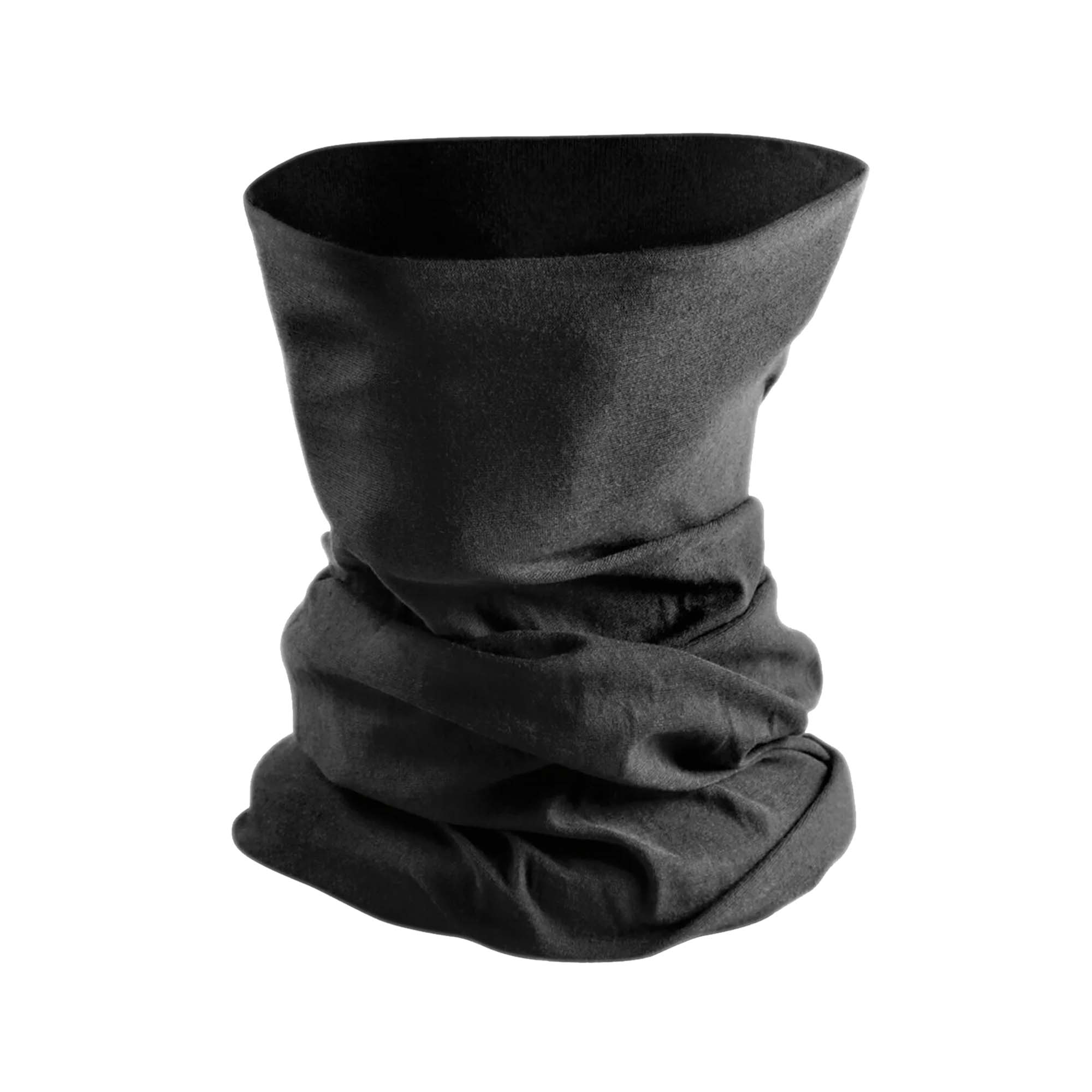 523 Helmmuts nekwarmer / tube polyester licht/dun zwart Lampa