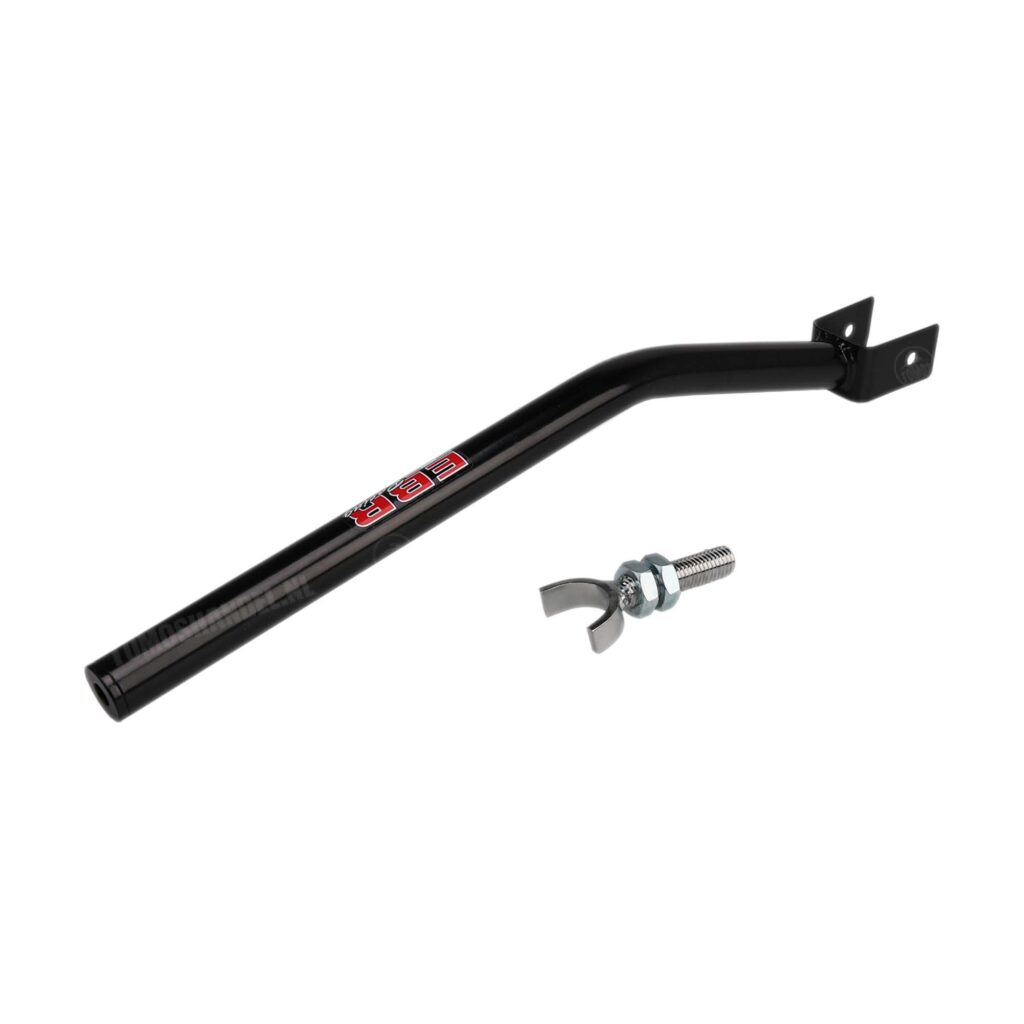 Tomos Frame verstevigingsstang gebogen zwart EBR universeel