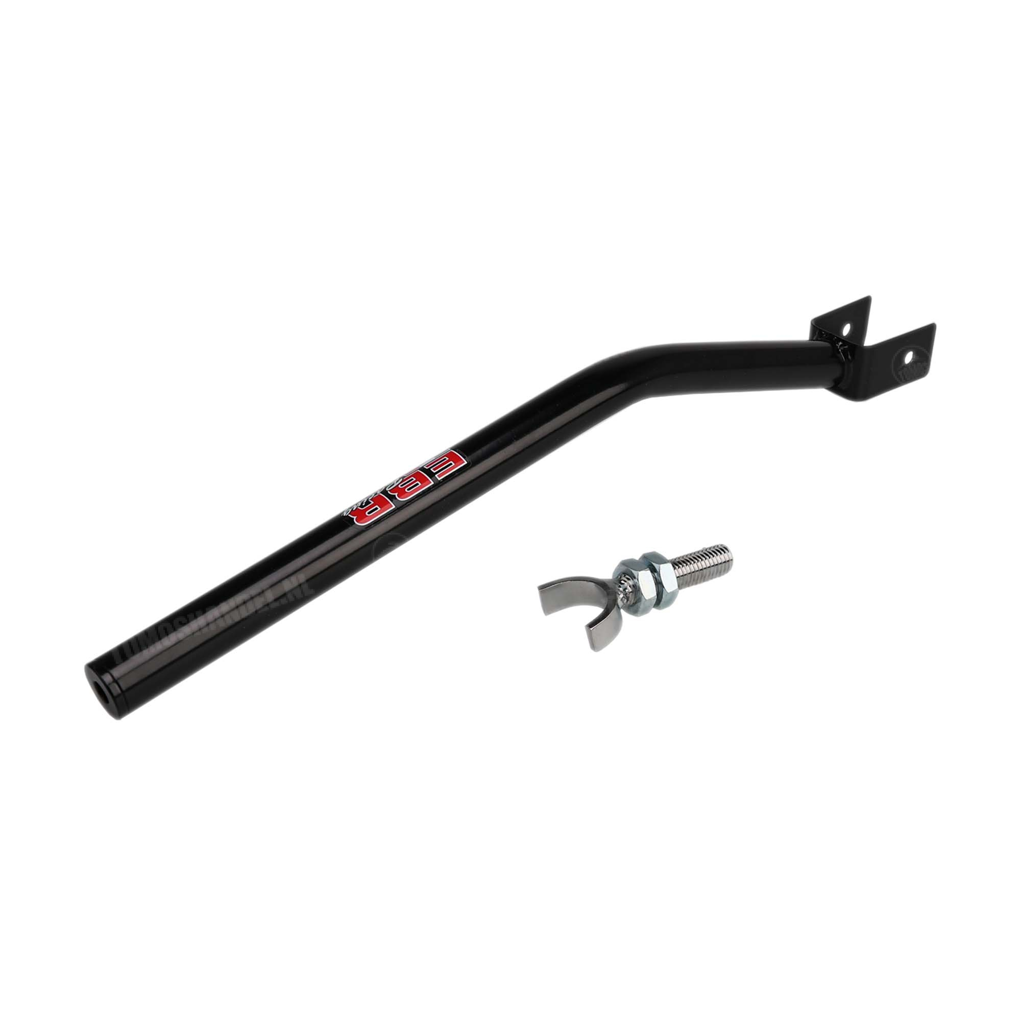 611 Tomos Frame verstevigingsstang gebogen zwart EBR universeel
