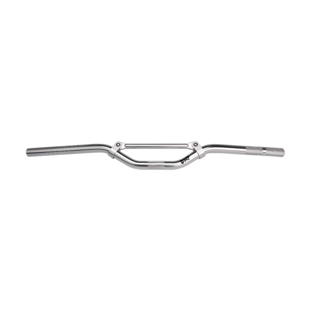 Stuur met spijl smal zilver aluminium universeel