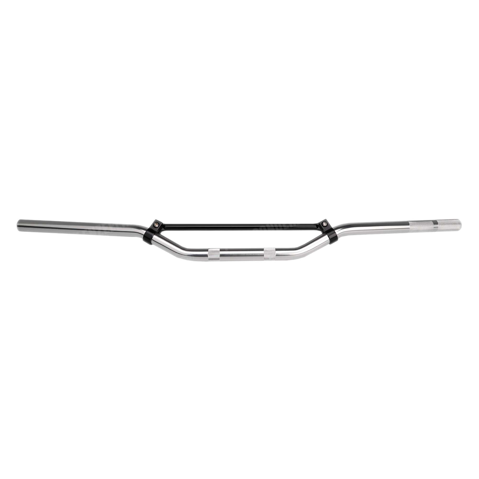 616 Stuur met spijl motorcross / race zilver aluminium universeel