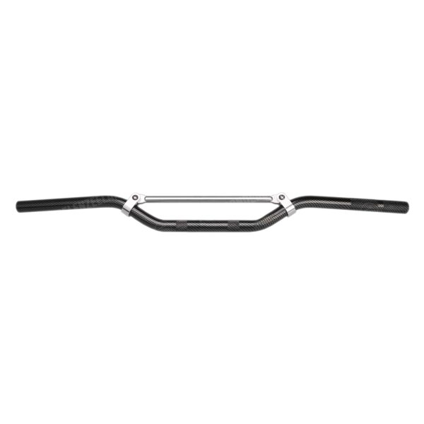 Stuur met spijl motorcross / race carbon aluminium universeel