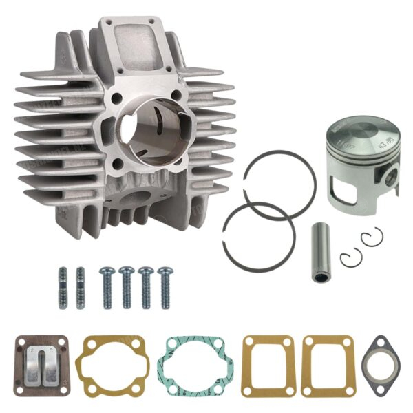 Tomos Cilinder 65cc 44mm Airsal aluminium pen 12 met membraan TZ-Tuning (aangepast) A35 / A52