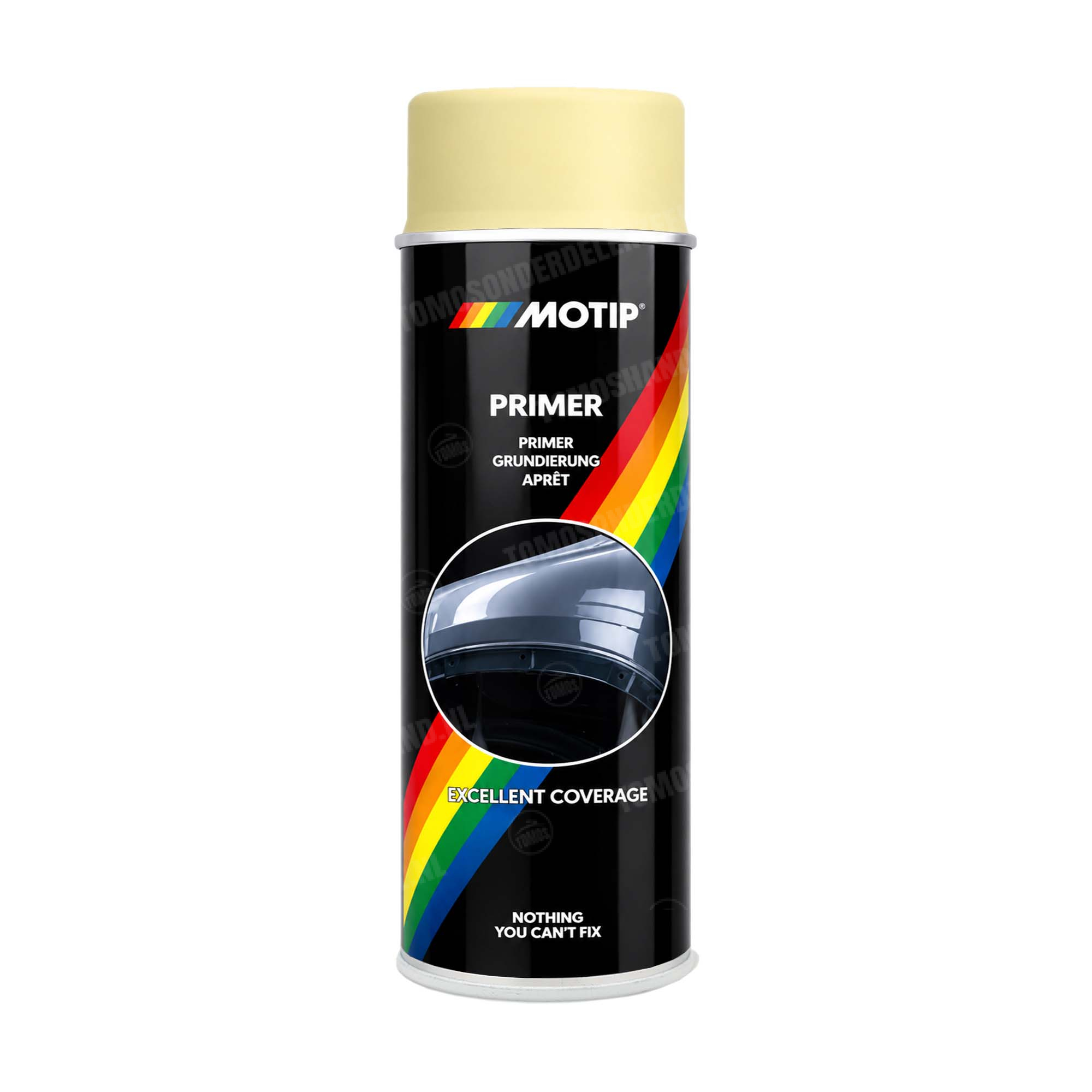 636 Motip Spuitbus lak primer geel 500ml