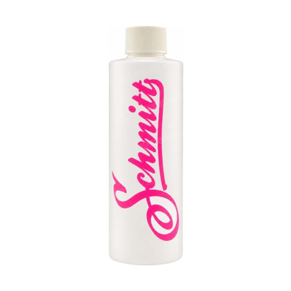 Maatbeker / mengbeker olie flesje Schmitt 250ml roze