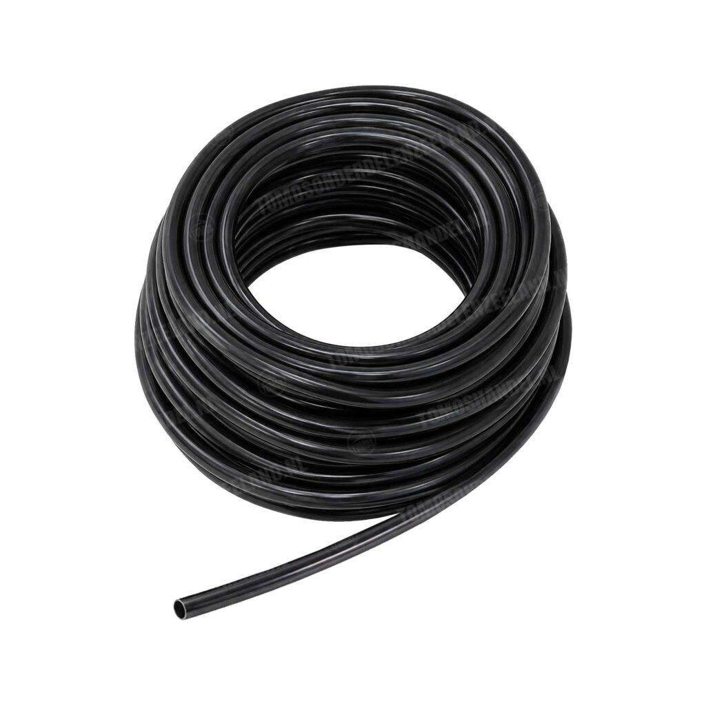 Isolatiekous PVC 6mm zwart per meter