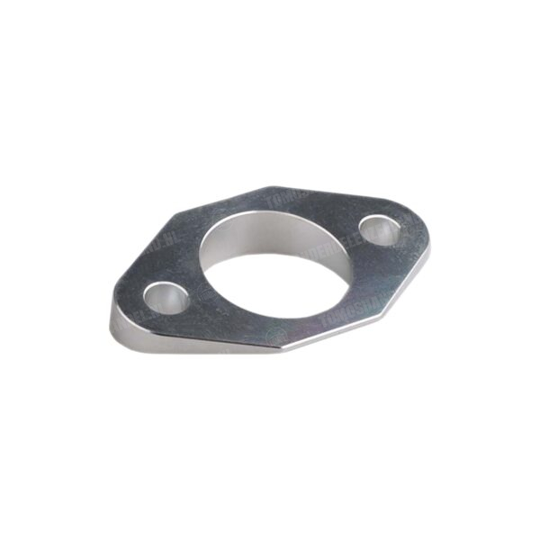 Uitlaat spacer 27mm adapter schuin naar recht uitlaatpoort CLAW