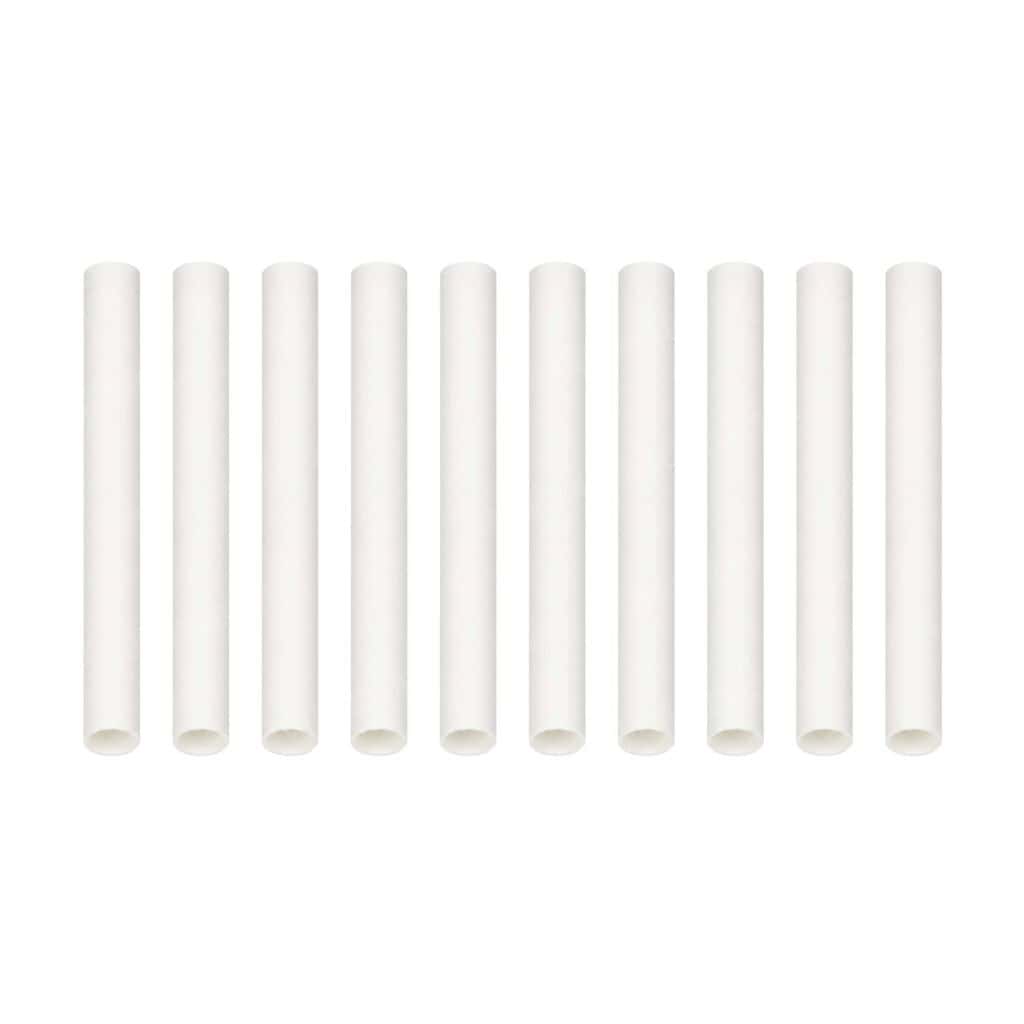 Krimpkous wit 5x40mm 10 stuks