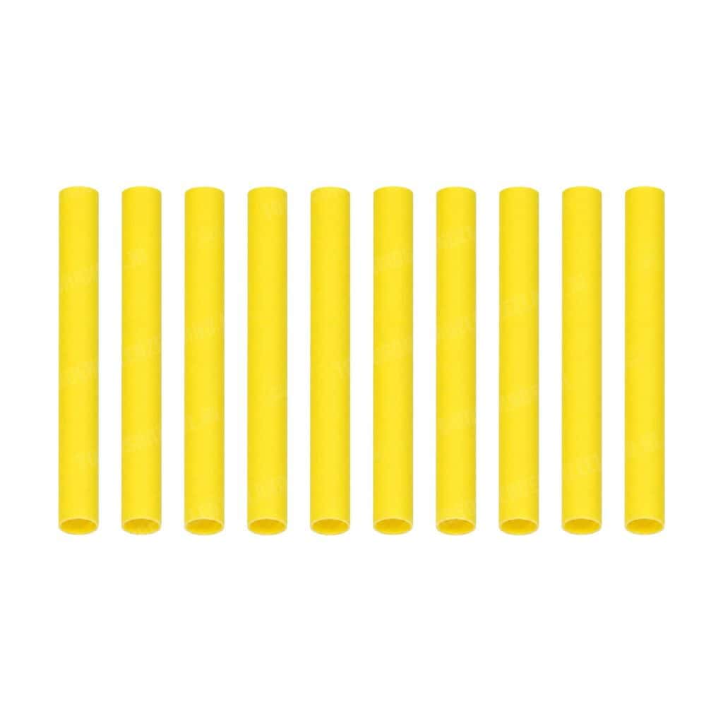 Krimpkous geel 5x40mm 10 stuks