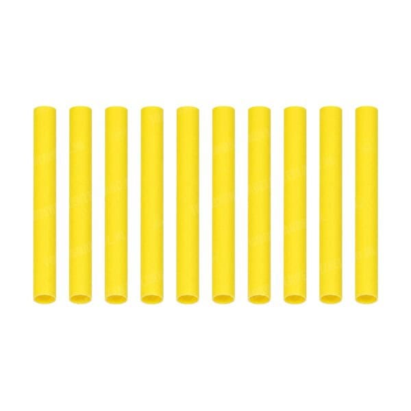 Krimpkous geel 5x40mm 10 stuks