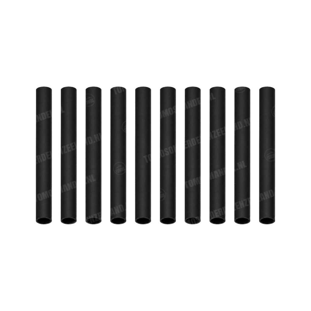 Krimpkous zwart 3.5x40mm 10 stuks