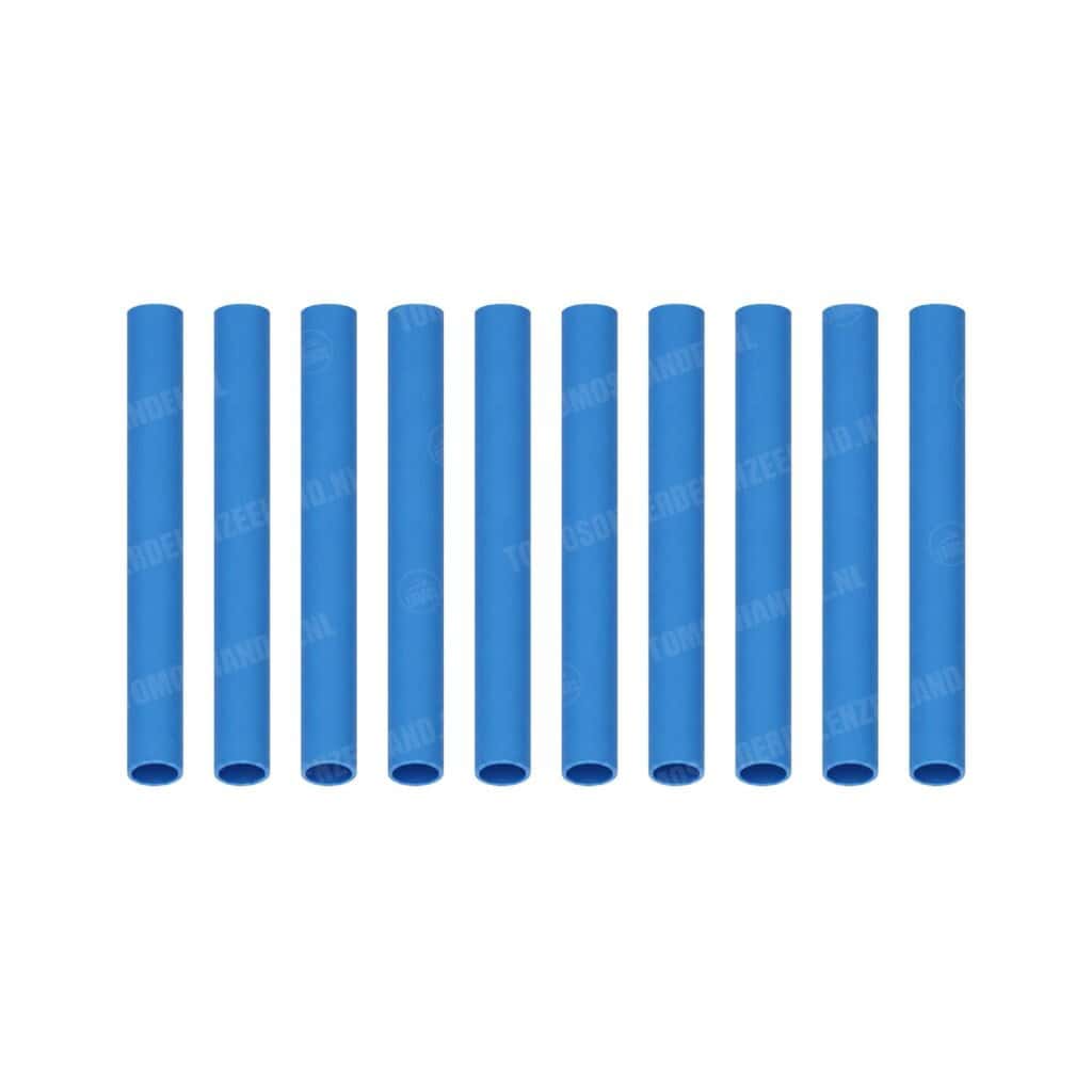 Krimpkous blauw 3.5x40mm 10 stuks