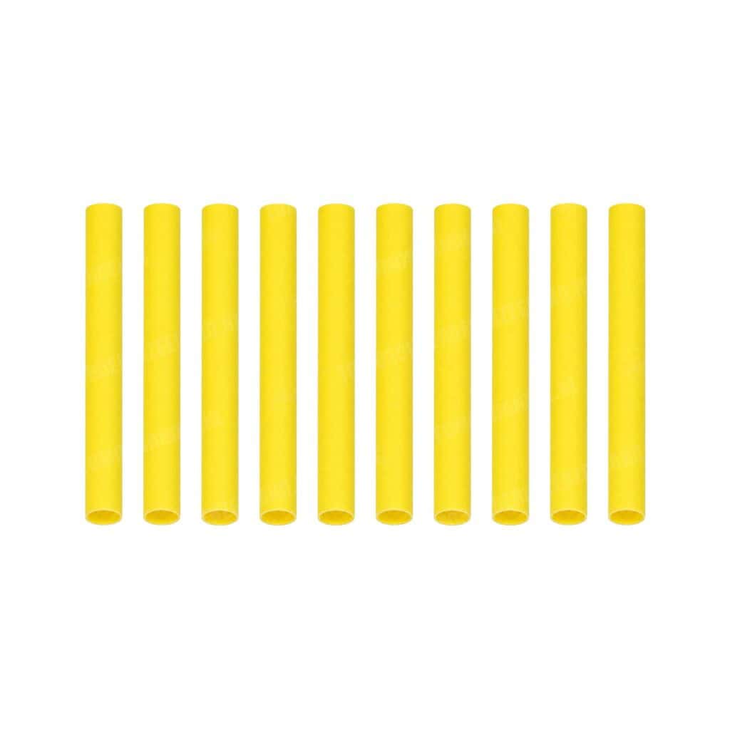 Krimpkous geel 3.5x40mm 10 stuks