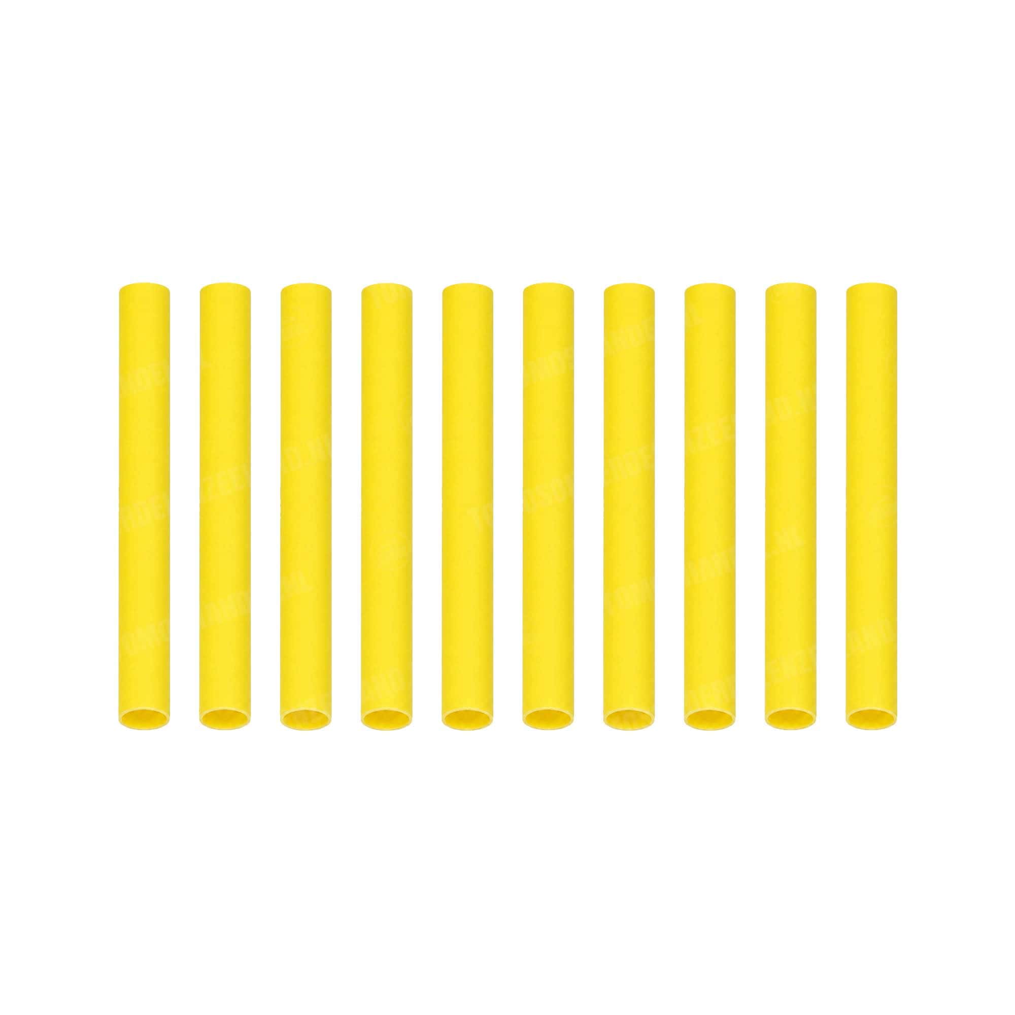 1373 Krimpkous geel 3.5x40mm 10 stuks