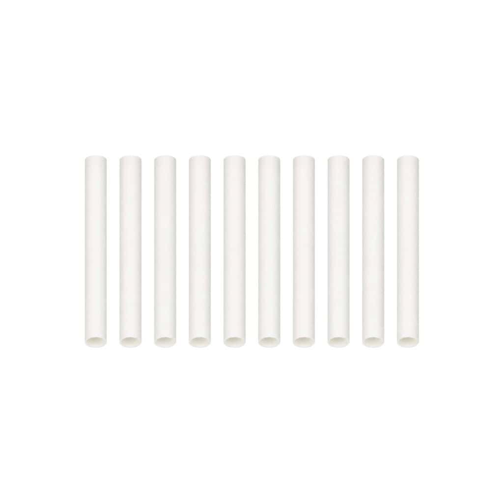 Krimpkous wit 2x40mm 10 stuks