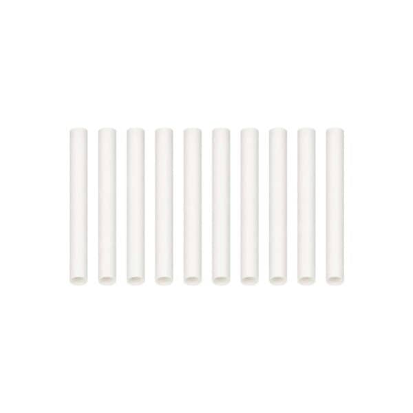 Krimpkous wit 2x40mm 10 stuks