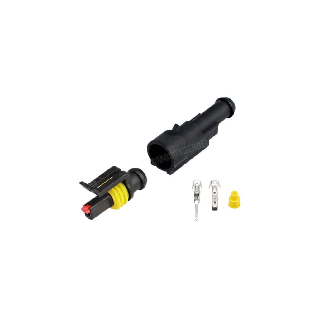 Connector stekker plug super seal 1-polig waterdicht universeel