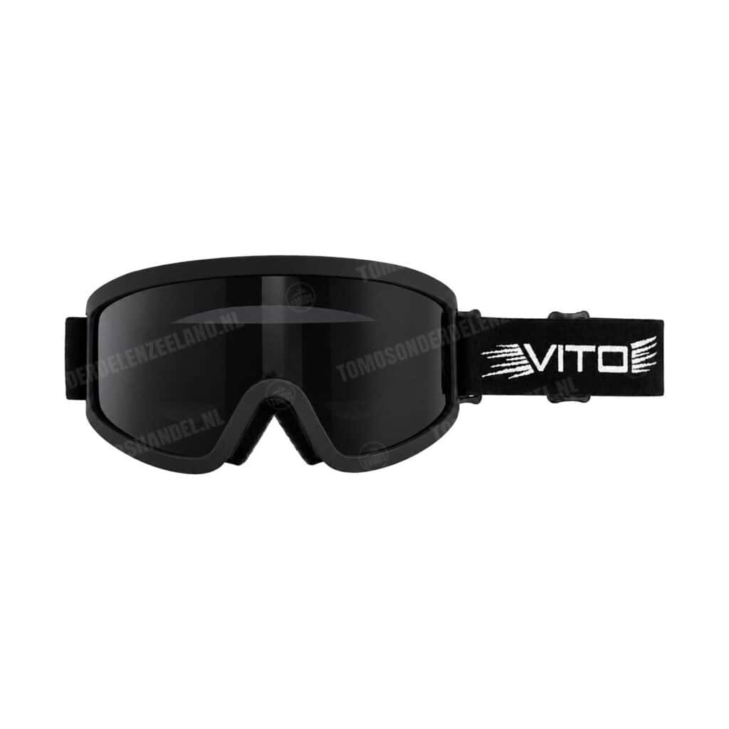 Vito Crossbril Fury zwart smoke universeel