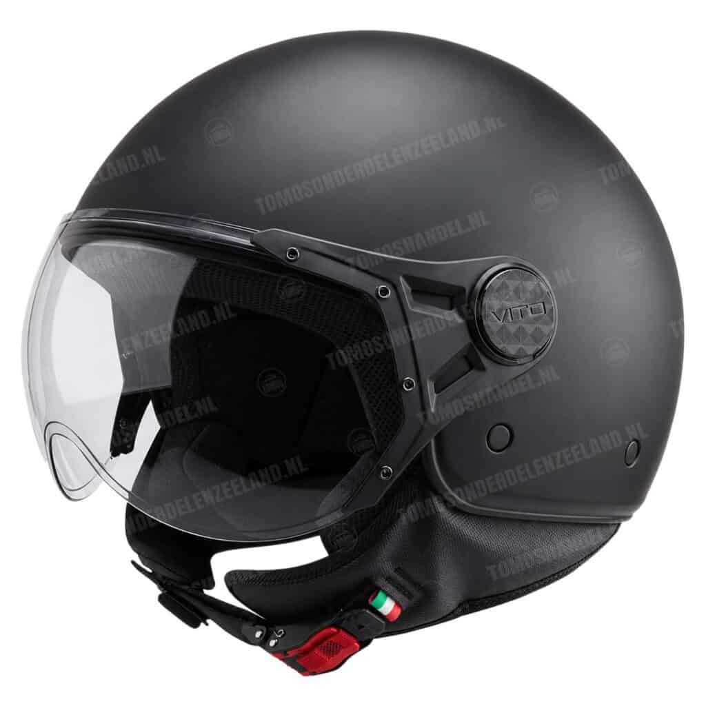 Helm Vito Jethelm Lavello mat zwart (XS t/m XXL)