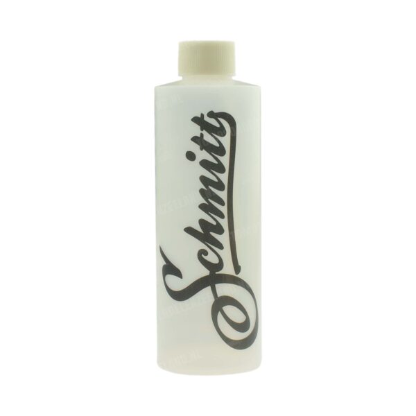Maatbeker / mengbeker olie flesje Schmitt 250ml zwart