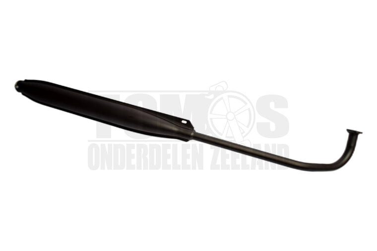 Tomos Uitlaat 22mm Tecno Speedy standaard zwart A3 / A35 / A52