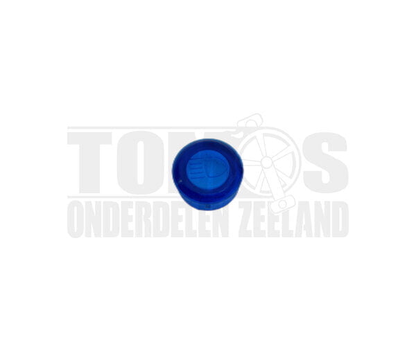 Tomos Controleglaasje grootlicht blauw 13mm