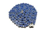 Ketting 415-122 schakels blauw YBN