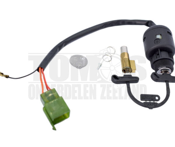 Tomos Contactslot 5-polig met stuurslot E-start model origineel