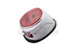 Achterlicht classic luxe wit met remlicht model Hella universeel