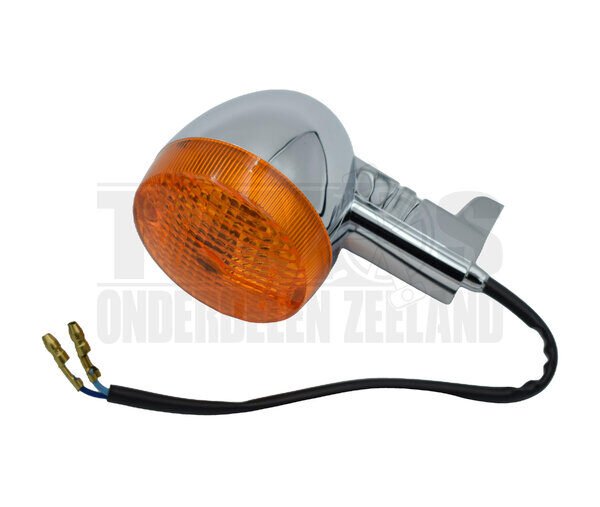 Tomos Knipperlicht rond chroom revival origineel