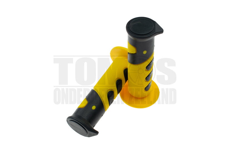 Handvatset MKX Cross 922X zwart / geel 22mm / 24mm