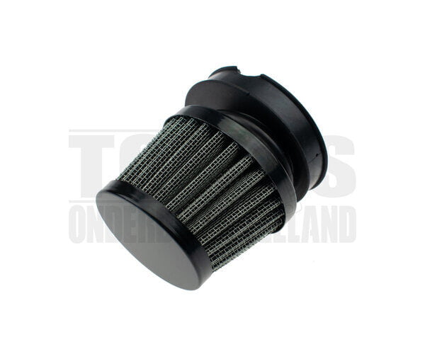Powerfilter luchtfilter 56mm / 60mm zwart Dellorto SHA