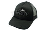 Tomos trucker pet zwart / wit met logo
