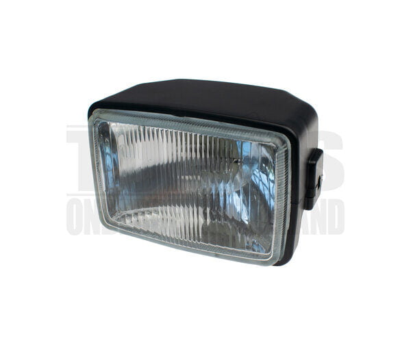 Tomos Koplamp vierkant zwart 4-polig originele look DMP