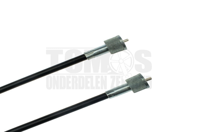 Kilometertellerkabel 80cm VDO M10 / M10 zwart Elvedes