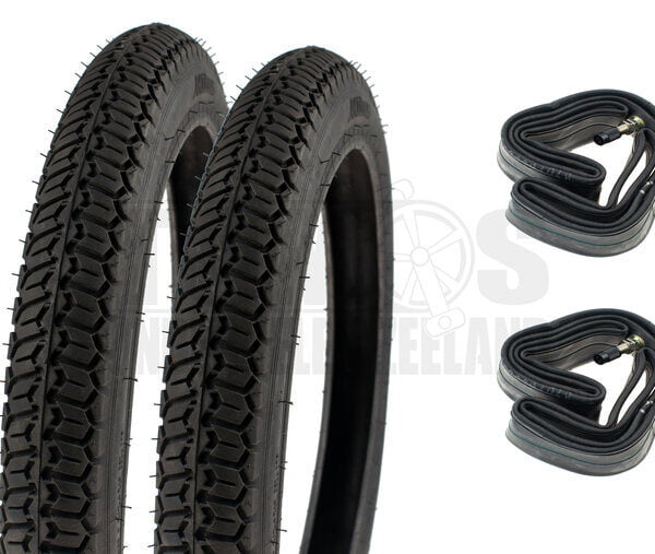 Buitenband 16 inch 2.50x16 Mitas B8 TT banden met binnenband set