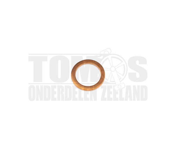 Tomos Koper ring oliepomp spruitstuk banjo bovenkant 7x10mm
