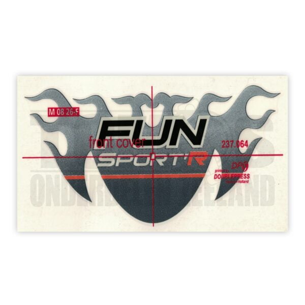 Tomos Sticker Funsport Koplampkap