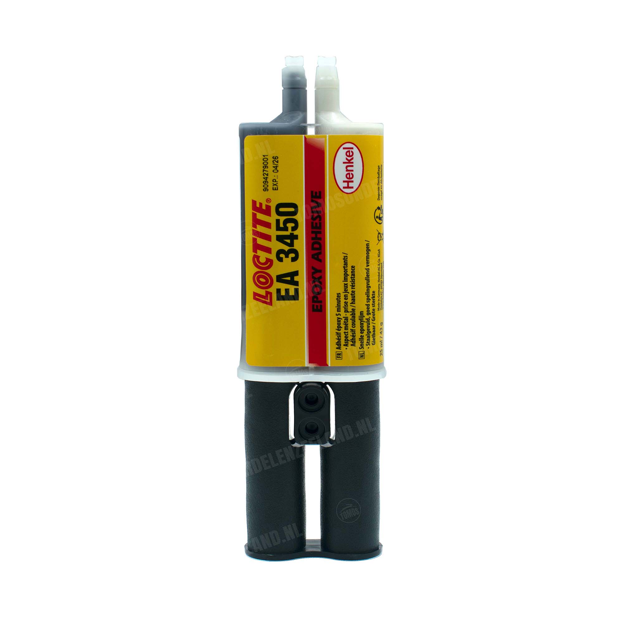 1456 Loctite EA 3450 epoxylijm 2 componenten staalgevuld 25ml