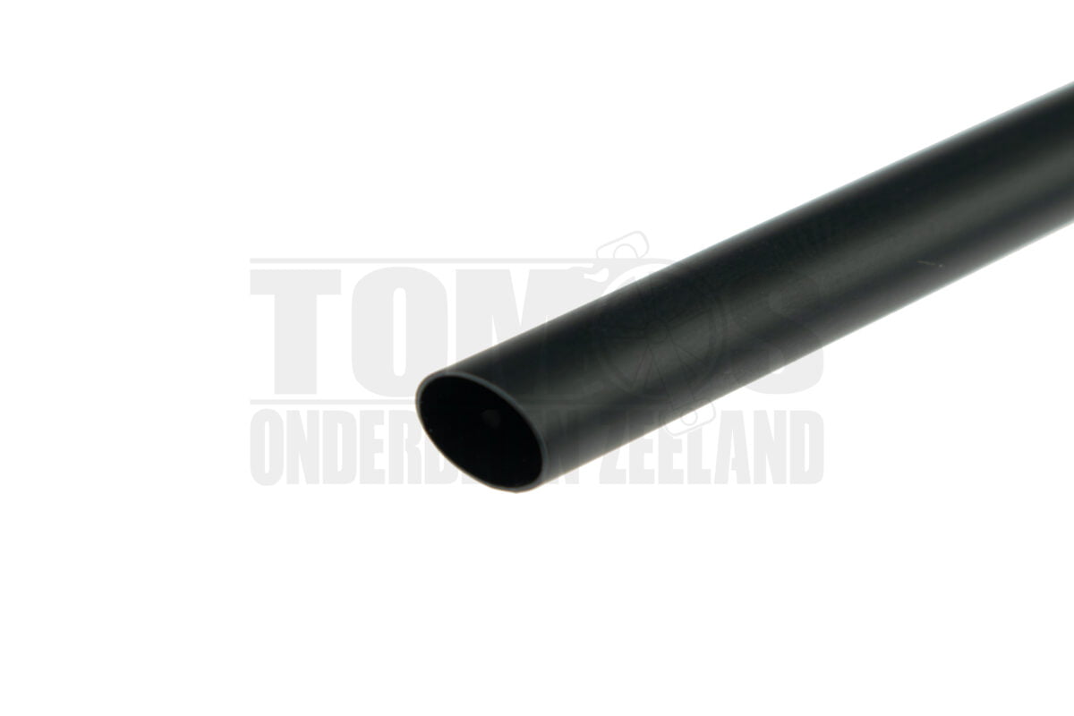 Isolatiekous PVC 6mm zwart per meter
