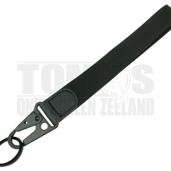 Sleutelhanger Merkloos / opdruk zwart