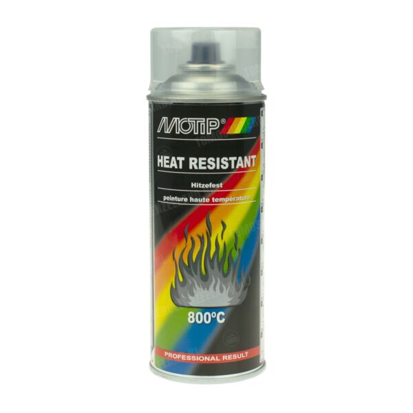 MoTip Spuitlak hittebestendig blank (tot 800 graden) 400ml