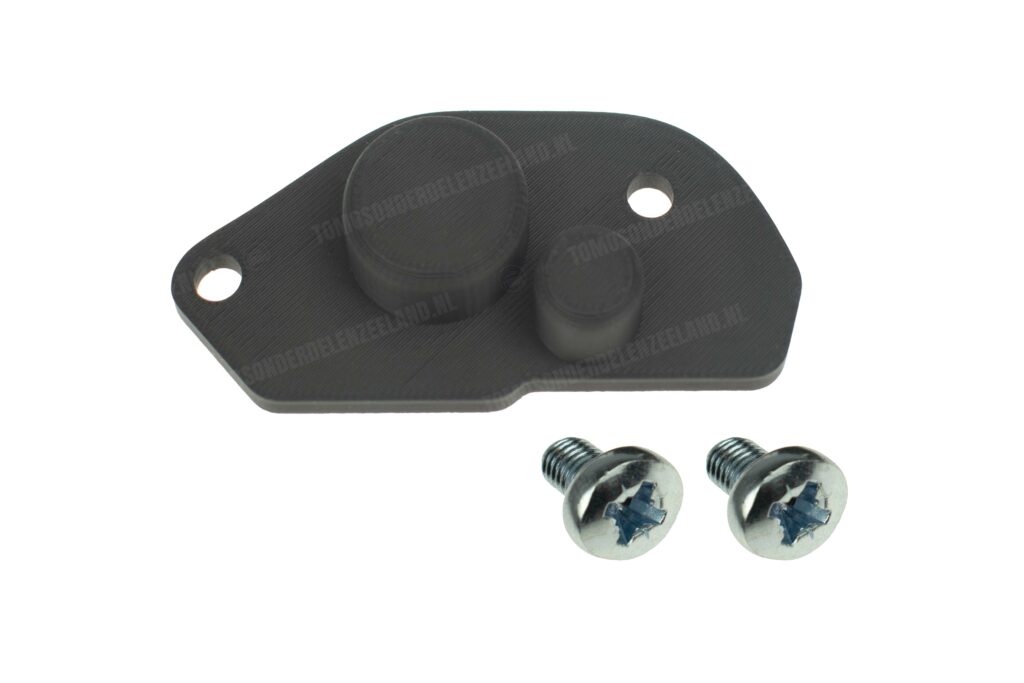 Tomos Startmotor / bendix afdekplaat zwart E-start A52 / A55