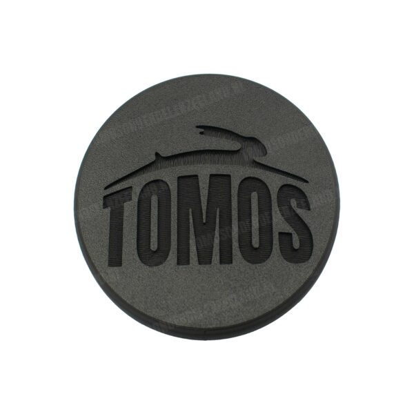 Tomos Afdekplaat met logo basic kickstartdeksel / vliegwieldeksel A52 / A55