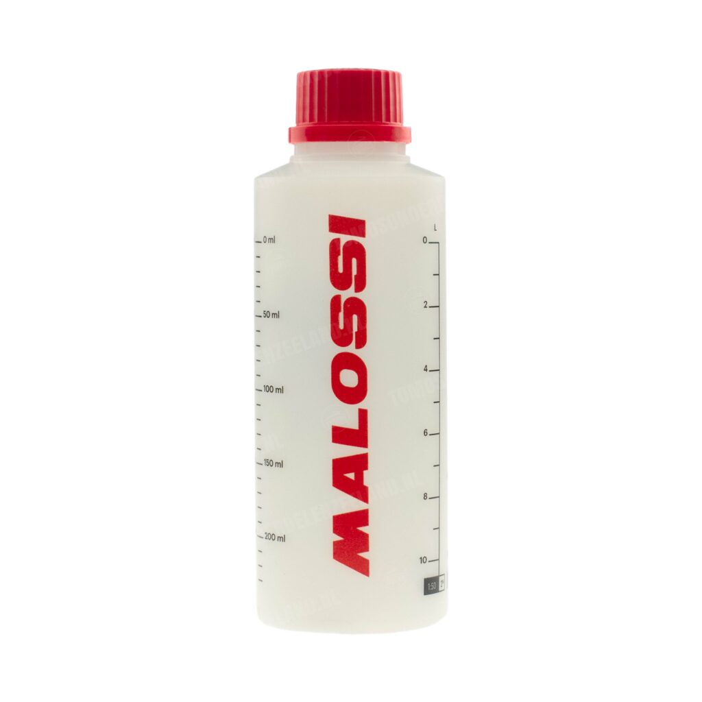 Maatbeker / mengbeker olie flesje Malossi 250ml